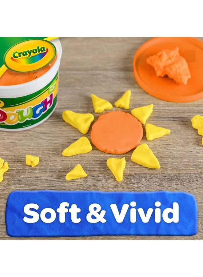 Crayola Orange Dough, 3 lb. Resealable Bucket, Toys for Kids, Gift - Image 5