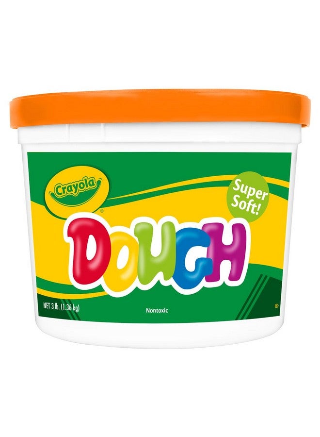 Crayola Orange Dough, 3 lb. Resealable Bucket, Toys for Kids, Gift - Image 2