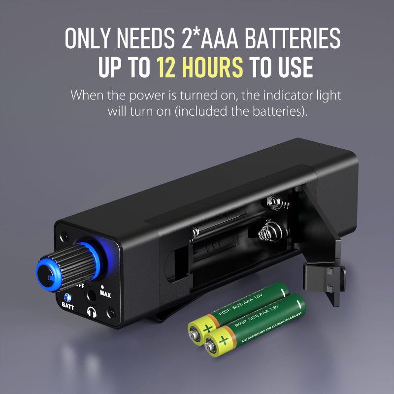 FZONE P4 Wired in-Ear Monitor IEM Amplifier Portable IEM Quickly Switch Stereo Mono for Drummer,Band,Studio - Image 3