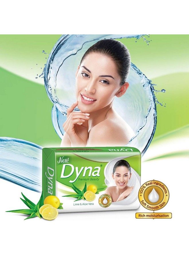 DYNA صابون الجمال بخلاصات الليمون والألوفيرا 100 جرام × 5 - Image 4