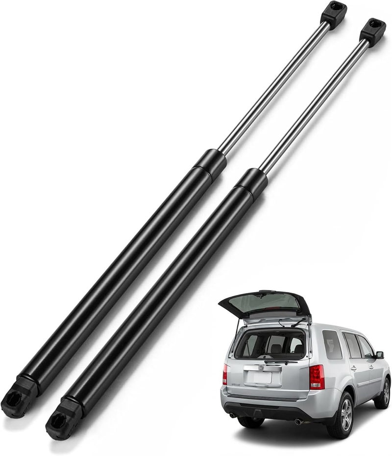 Blshwez Rear Window Struts, Heavy-Duty Rear Glass Shocks Lift Supports for 2009-2015 Honda Pilot Base/EX/EX-L/EXL/LX/SE/Touring Models, Replaces OEM# 240917 74825SZAA01, 2PCS - Image 1
