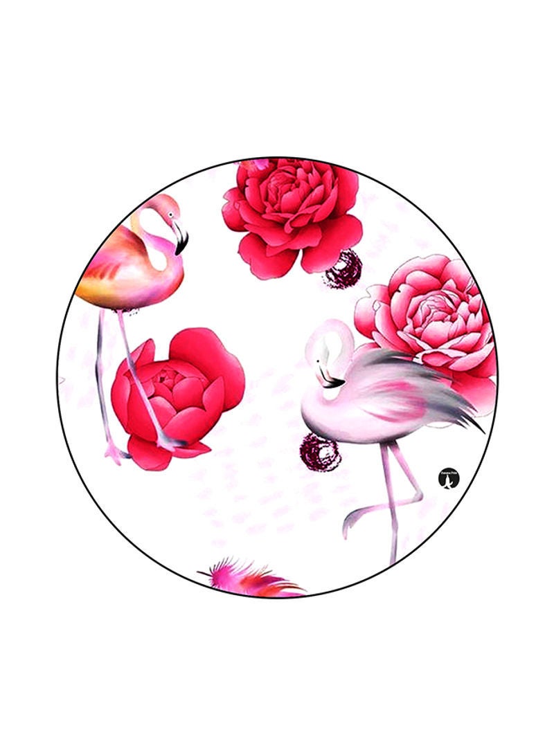 RKN Flamingo Print Mouse Pad Multicolour