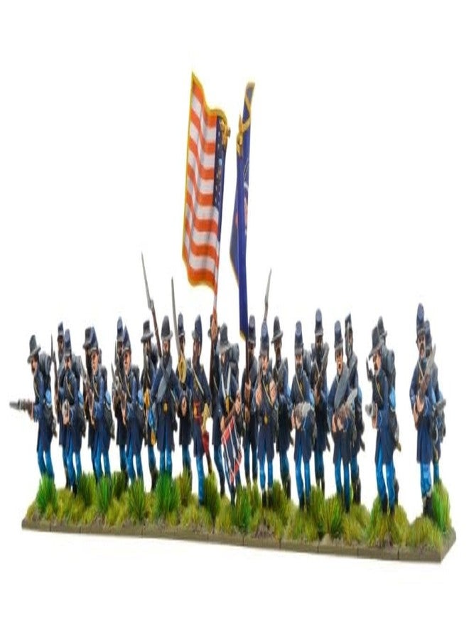 WARLORD GAMES American Civil War: Infantry Regiment Charging - Image 2
