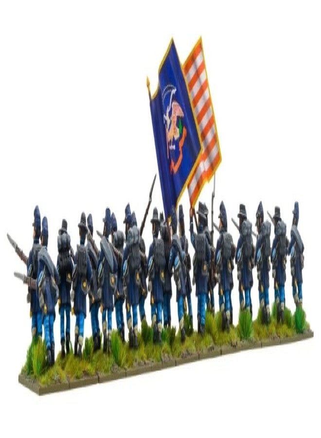 WARLORD GAMES American Civil War: Infantry Regiment Charging - Image 3