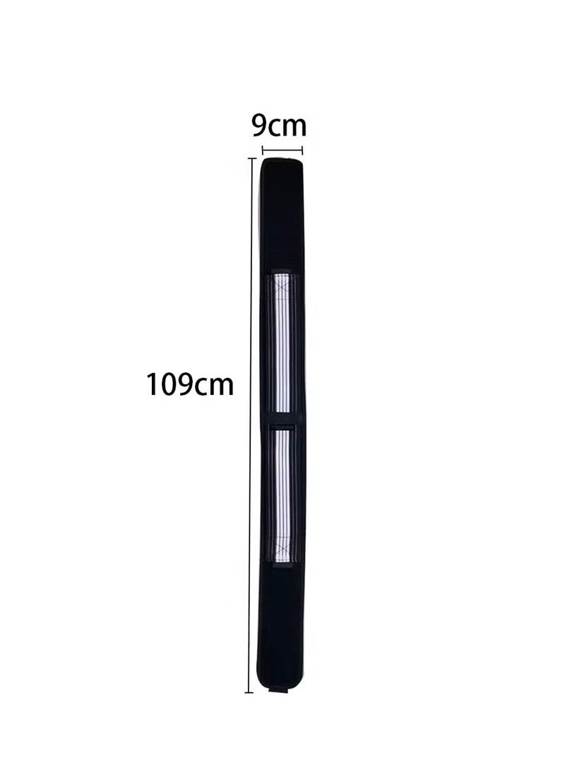 Generic Professional Comfortable Workout Weight Lifting Waist Belt, Squat & Deadlift Protect Waist Weightlifting Belt,Back Support Bodybuilding Waist Belt for Men Women  - Image 5