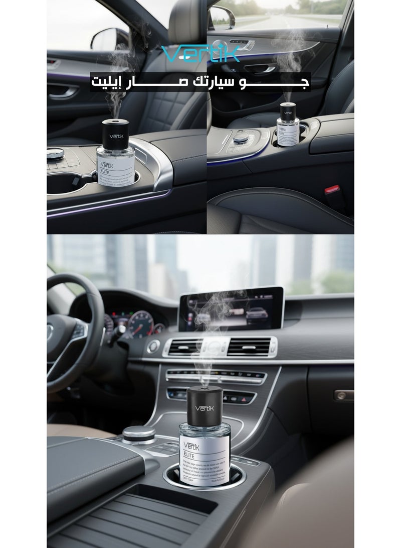 فيرتك Vertik Elite عطر او دو تواليت للسيارة، 120 مل، عطر طويل الأمد، هواء منعش - Image 3