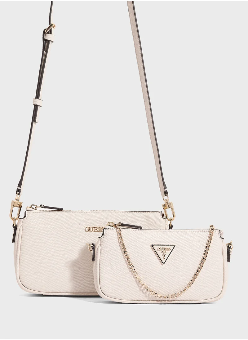 GUESS Noelle Dbl Pouch Crossbody