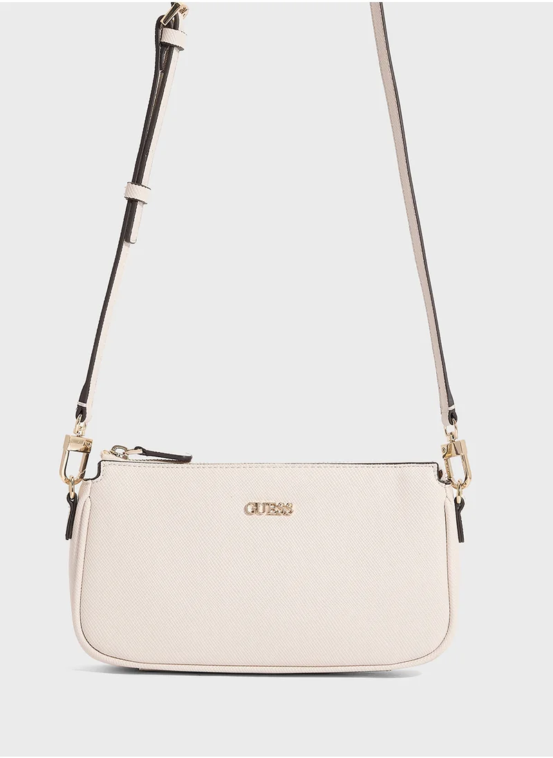 GUESS Noelle Dbl Pouch Crossbody