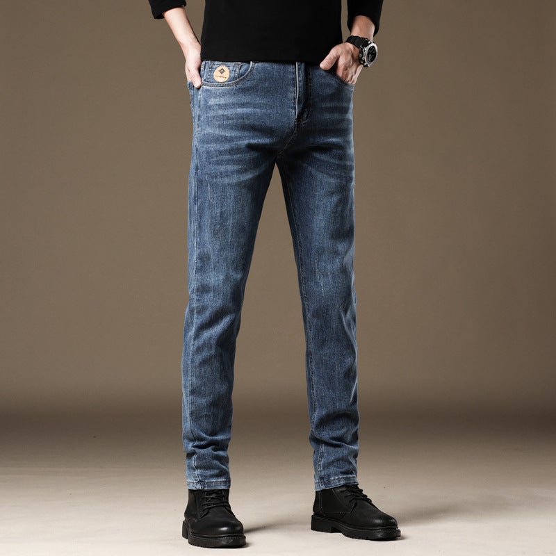 Unisex Classic Denim Jeans Loose Fit Daily Outdoor Wear - Image 2