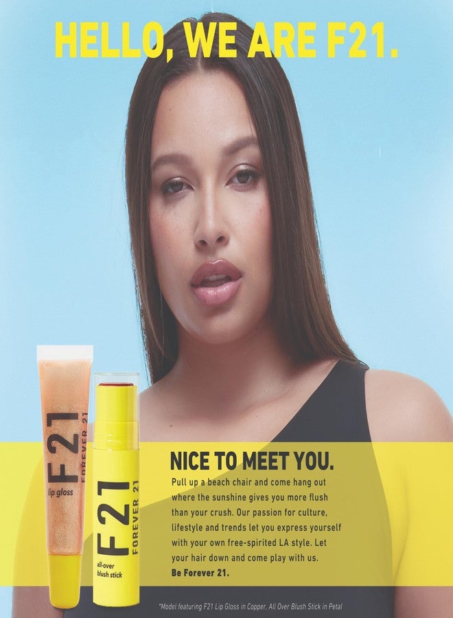 Forever 21 F21 Beauty Lip Gloss, Non-Sticky, Non-Greasy Texture, Wear Alone or Over Your Favorite Lipstick, Clearly - Image 3
