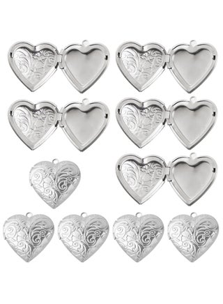 Heart Photo Frame Charms for Jewelry Making, Unique Stainless Steel Picture Locket Charm for Anniversary, 10PCS - pzsku/Z629DEA1552CE16B19906Z/45/_/1708400689/8c75db62-faa7-478e-87a6-55275cb31ac6