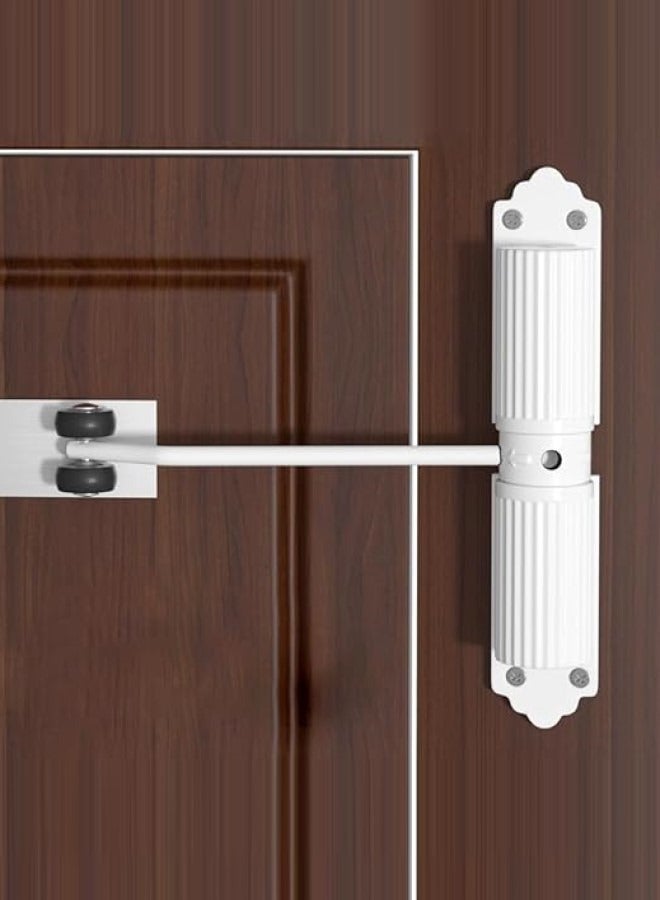 general Automatic Door Closer Commercial Safety Spring Door Closer - Heavy Duty Adjustable Gate Closer Fire Rated Automatic Stopper to Convert Hinged Doors to Quiet Self-Closing - Image 1