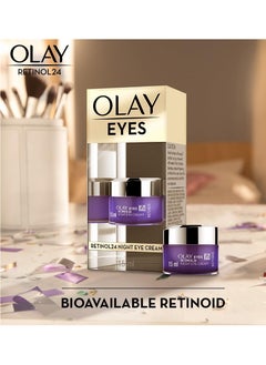 Olay Night Eye Cream Regenerist Retinol 24 Eye Cream 15G  - Image 2