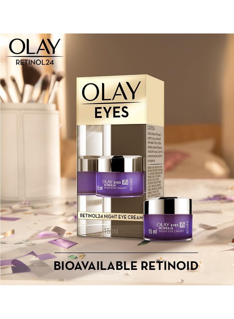 Olay Night Eye Cream Regenerist Retinol 24 Eye Cream 15G - Image 2
