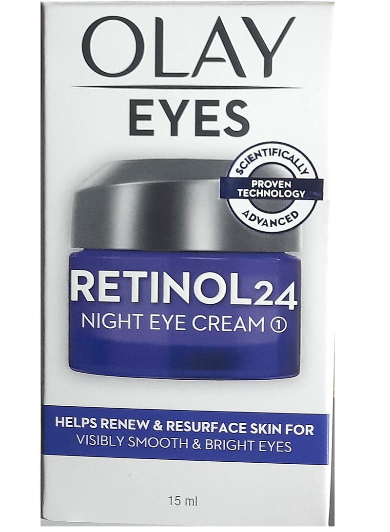 Olay Night Eye Cream Regenerist Retinol 24 Eye Cream 15G - Image 4