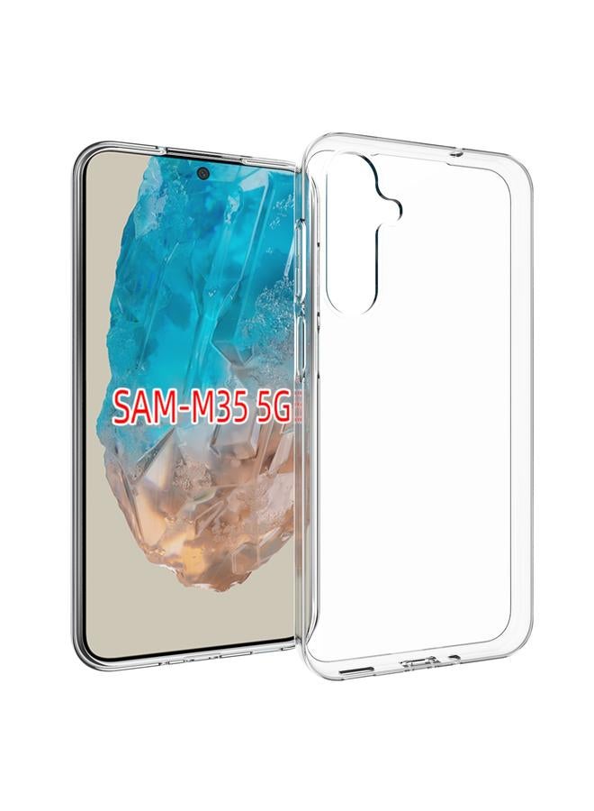 S-TOP Case For Samsung Galaxy M35 5G Waterproof Texture TPU Phone Case - Image 1