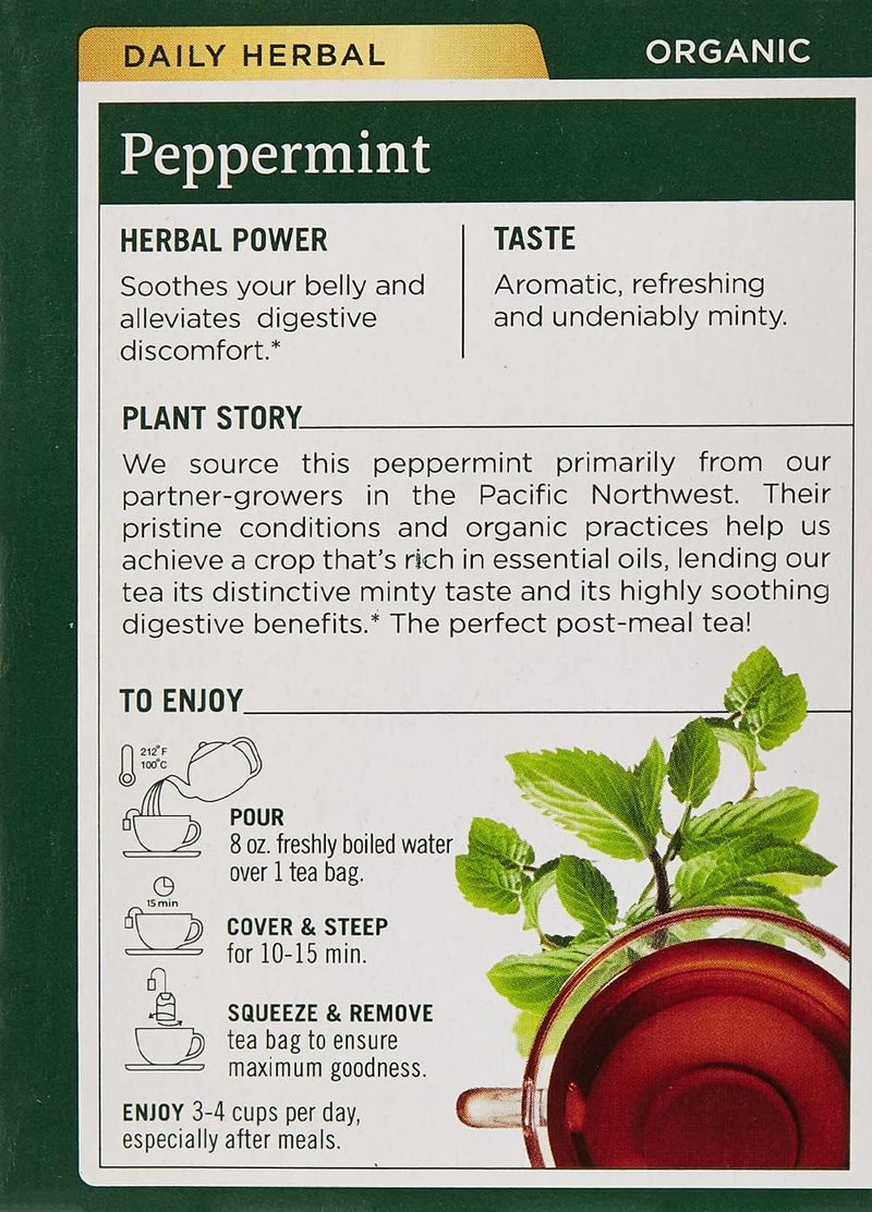Traditional Medicinals Organic Peppermint Tea - Image 5