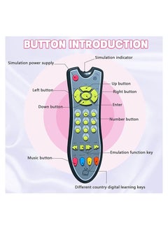 Y&D Musical TV Remote Control Toy With Light And Sounds  - Image 4