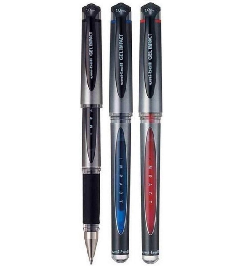مجموعة أقلام uni-ball Gel Impact Rollerball - ألوان متنوعة