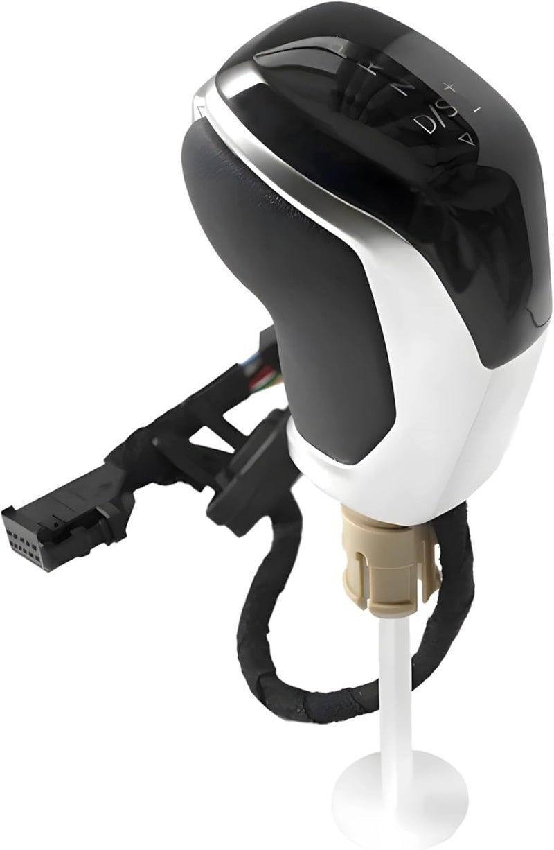 for Models, White Light Led Gear Shift Knob, Sleek Abs Design with Backlight, Seamless Installation, Fits Golf, - Image 1