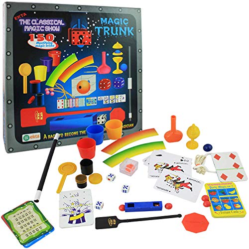 EKTA Plastic Magic Trunk - The Classical Magic Show, Multi Color, Kids - Image 1