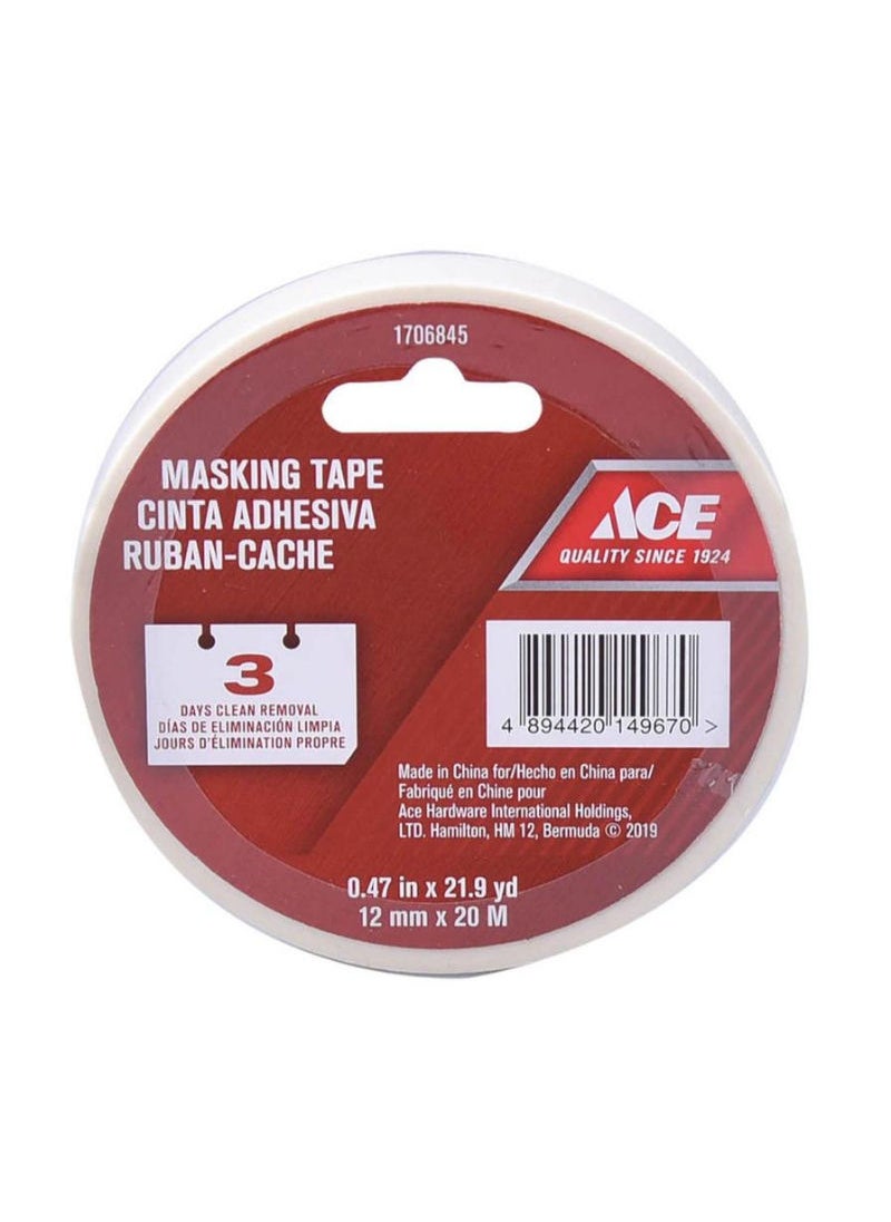 ACE Ace Masking Tape 12 mm X 20 m 