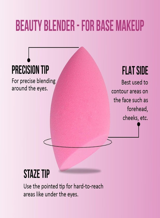 Verymiss Foundation + Beauty Blender Combo Set I Smooth & Flawless Finish Makeup Set I Soft Blending Sponge for Even Application I Waterproof I Light Weight - Image 4