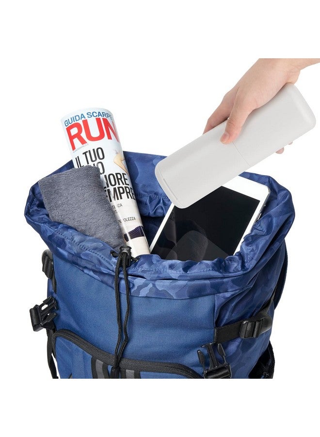 لينكيديا علبة تخزين معجون أسنان وفرشاة أسنان من لينكيديا، عبوة من قطعتين، محمولة للغرغرة، حامل فرشاة أسنان للسفر، مناسب للتخييم والمدرسة والأعمال والرحلات والحمام (رمادي فاتح) - Image 4