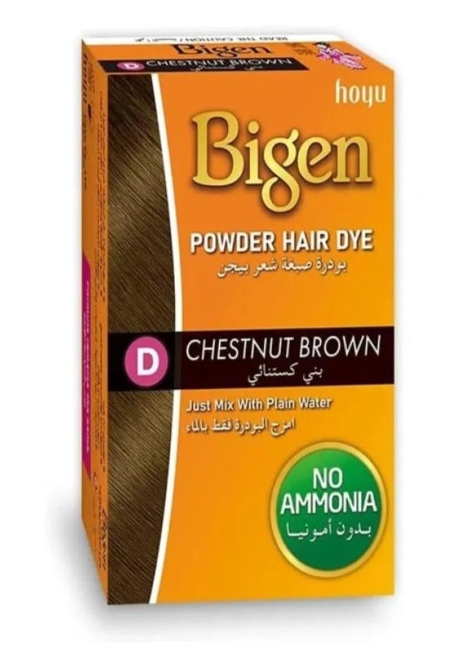 Bigen - Chestnut brown hair dye powder 6g - Image 1