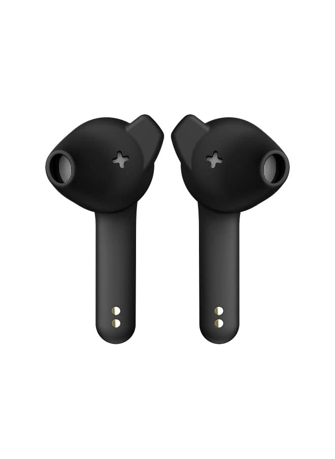 defunc - True Basic In Ear Tws Earbuds With Bluetooth 5.2 And Ipx4 Black Small Wireless - Image 1