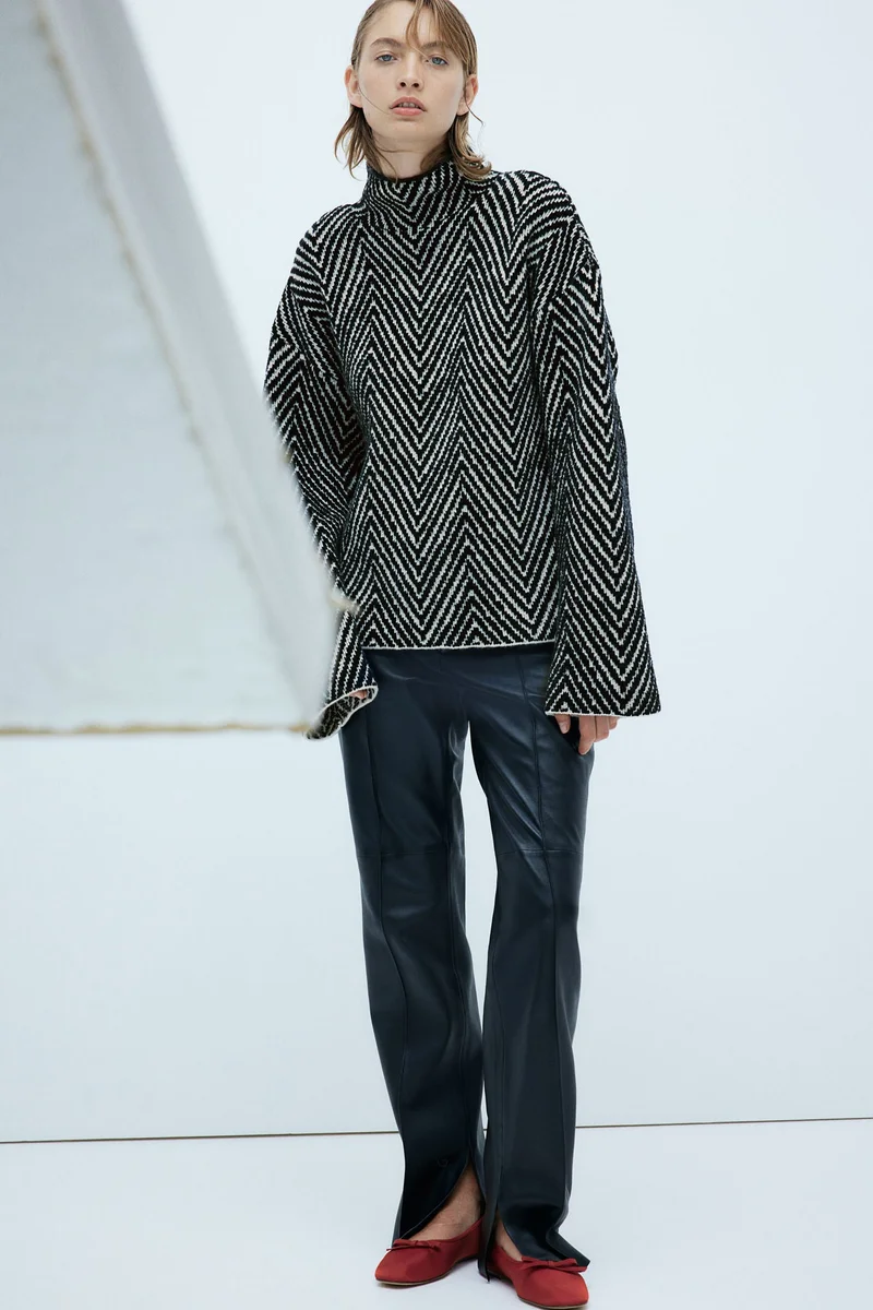 H&M Wool-Blend Turtleneck Jumper