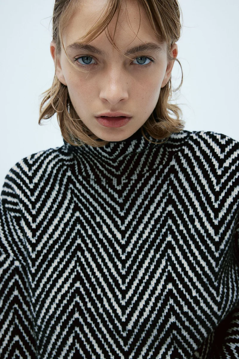 H&M Wool-Blend Turtleneck Jumper