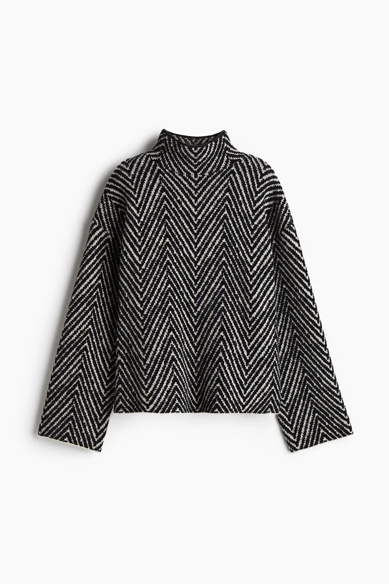H&M Wool-Blend Turtleneck Jumper