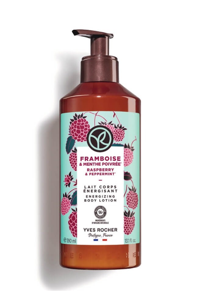 Yves Rocher - Raspberry & Peppermint Energizing Body Lotion - Image 1