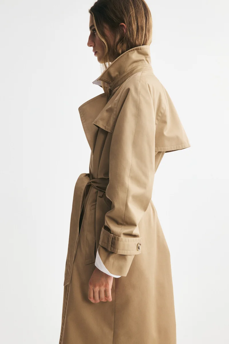 H&M  Tie-belt trench coat for Women | Best Price UAE