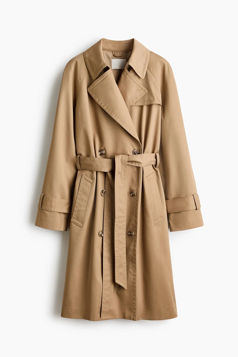 H&M  Tie-belt trench coat for Women | Best Price UAE