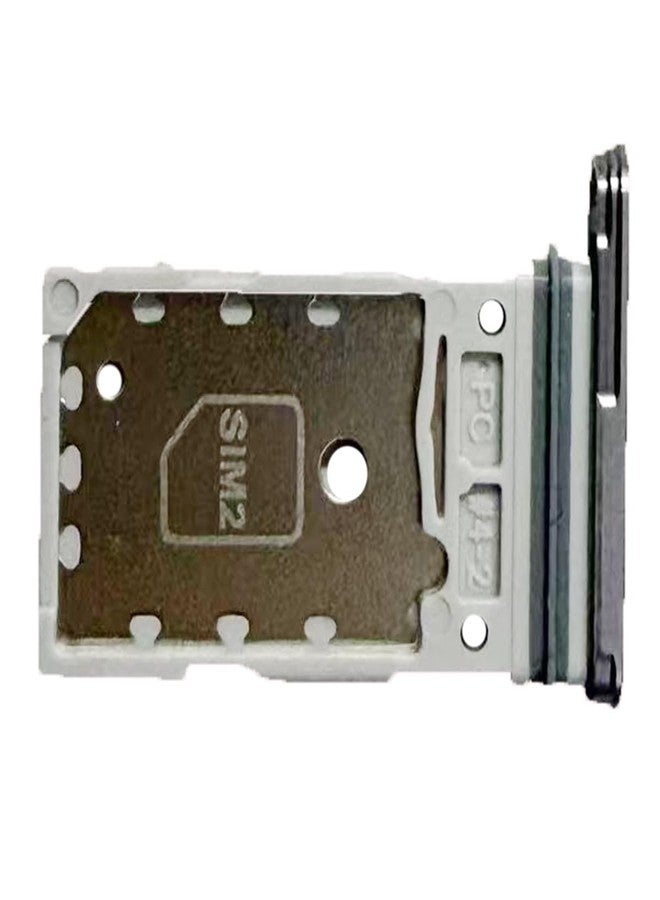 UPONEW for Samsung Galaxy S25 Plus 6.7" 2025 Sim Card Tray & Micro SD Sim Card Holder Container Replacement Part (Black) - Image 2