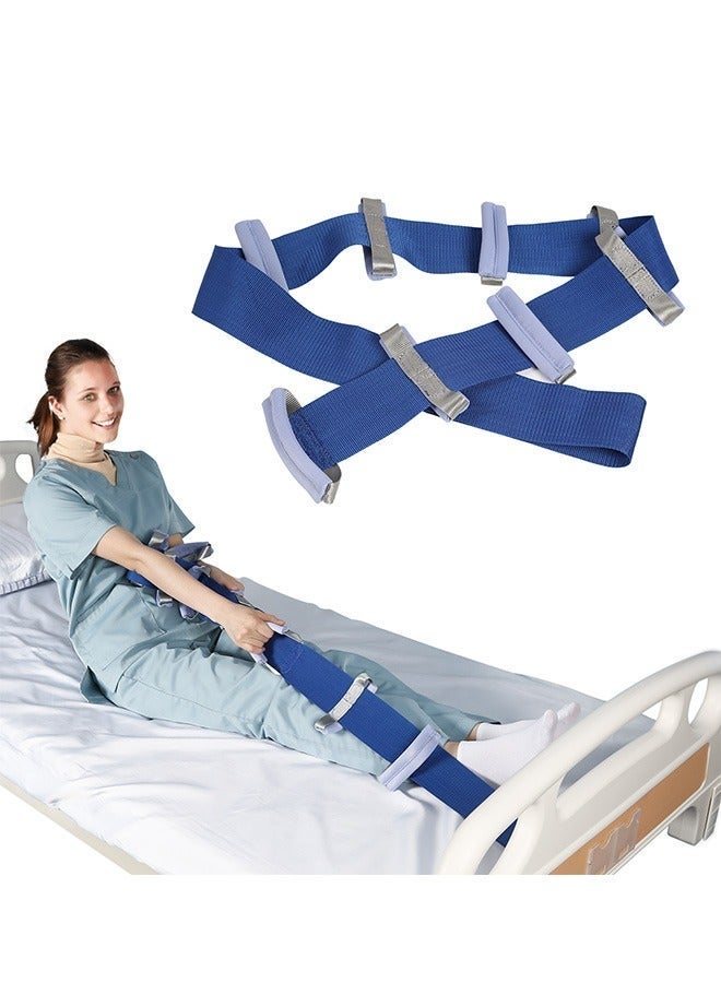 إيهوكون سُلّم المساعدة السريري - سُلّم سحب بمقبض، سُلّم حبلي للمسنين، منتجات مساعدة تكيفية للسرير، أدوات مساندة للحركة والحياة اليومية لكبار السن، ما بعد العمليات، الحوامل وغيرهم - Image 1