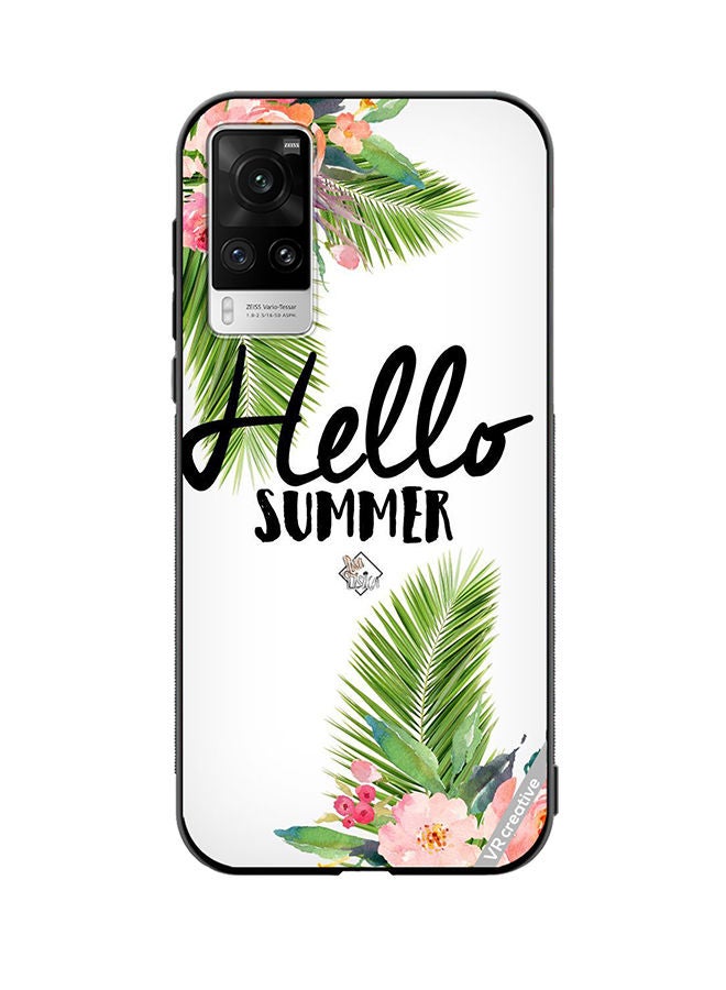 VR CREATIVE Protective Case Cover For Vivo X60 Pro Hello Summer Design Multicolour - Image 1