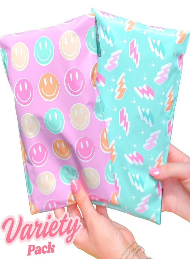 Pretty Package Store Designer Poly Mailer Variety Pack Heavy Duty Waterproof Self Seal Shipping Bags for Small Business Large Mailing Envelopes Bulk Tear Resistant Packaging 35 Pack - Image 2