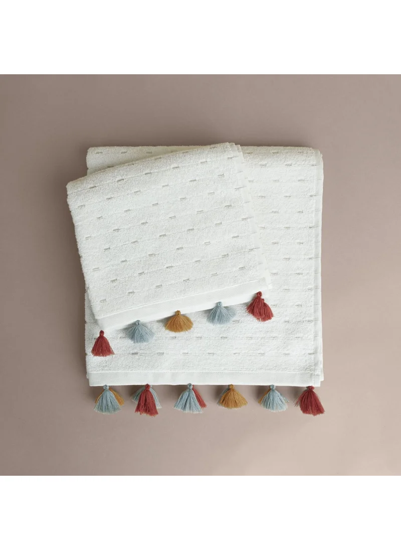 Taç Boutique Cotton Bath Towel Ecru