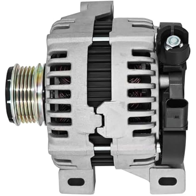 Uritue 150A 12V Alternator Compatible with Volvo C30 2007-2013 C70 2007-2013 S40 2007-2010 V50 2007-2010 2.4L 2.5L 30773111 36000207 36000207-0 - Image 3