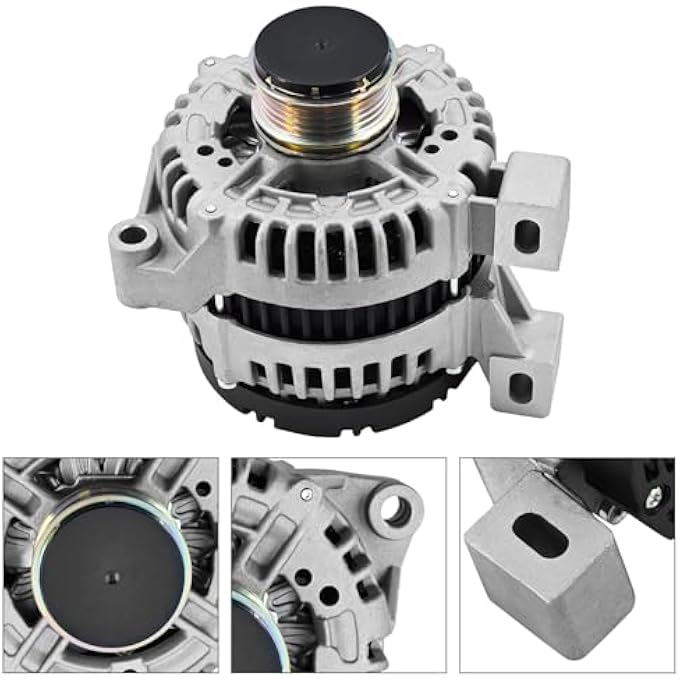 Uritue 150A 12V Alternator Compatible with Volvo C30 2007-2013 C70 2007-2013 S40 2007-2010 V50 2007-2010 2.4L 2.5L 30773111 36000207 36000207-0 - Image 5