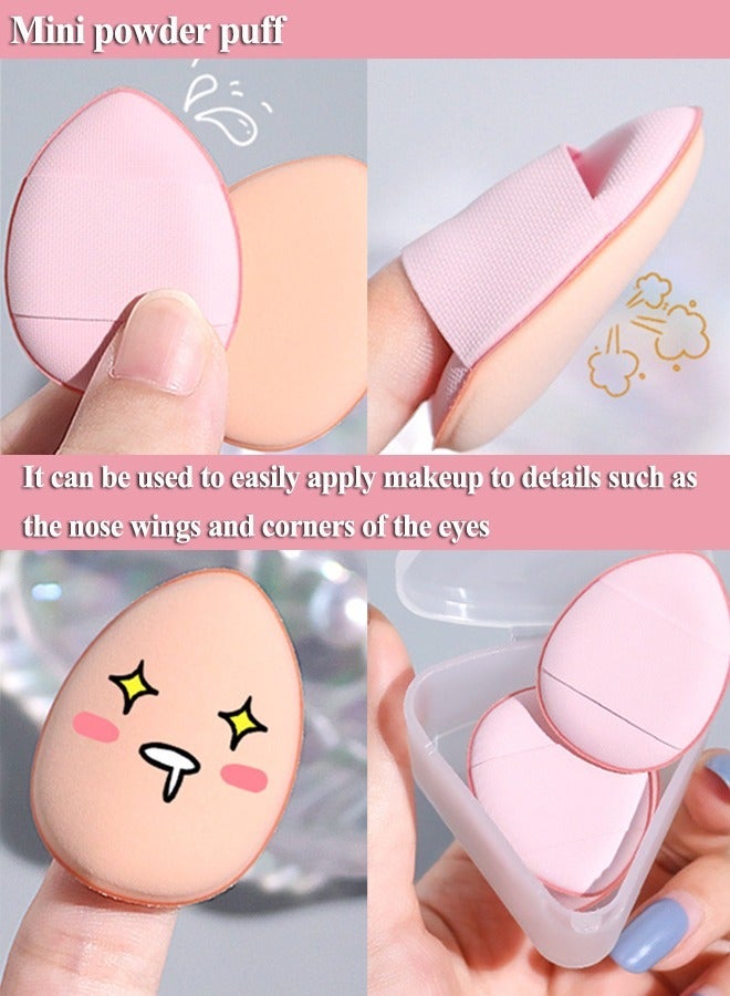 general Small&Mini Pink Makeup Sponge - 3PCS In Box or 10PCS In bag - Image 2