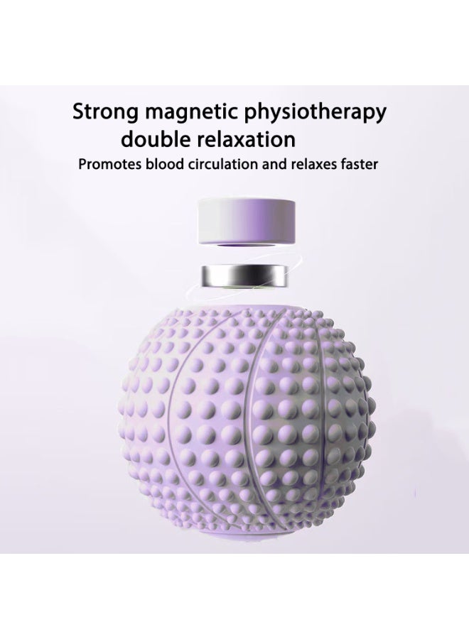Loucky 2 Pack Massage Balls for Myofascial Release & Trigger Point Therapy, Lacrosse Massage Balls with 3D Points & Magnetic Therapy – Suitable for Back, Neck, Shoulders, etc. (Green+Purple) - Image 5
