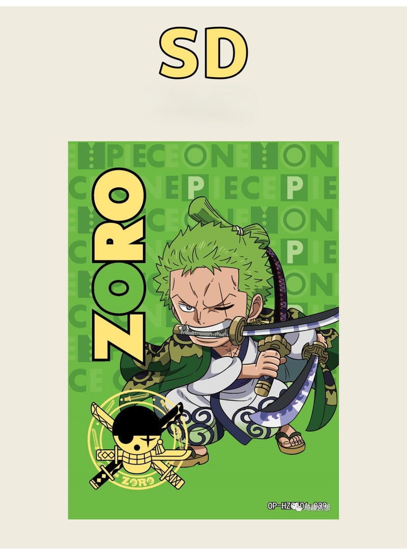 One Piece "Wano Country" Trading Cards - 10 Packs Box (30 Cards Total) - Luffy & Zoro Anime Collectible for Fans - Image 2