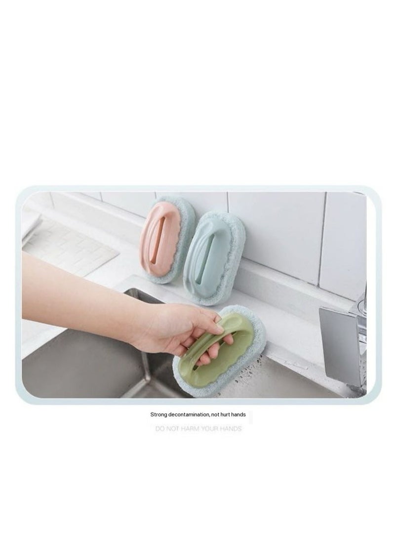 مجموعة فرشاة استحمام 2 قطعة مع مقبض للتنظيف - Image 5