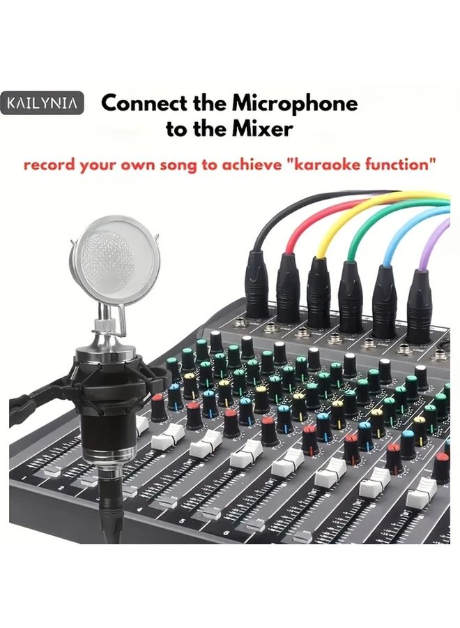 Studio Grade XLR Male To Female Microphone Cable 39 37 Inch Balanced Connector - Image 5