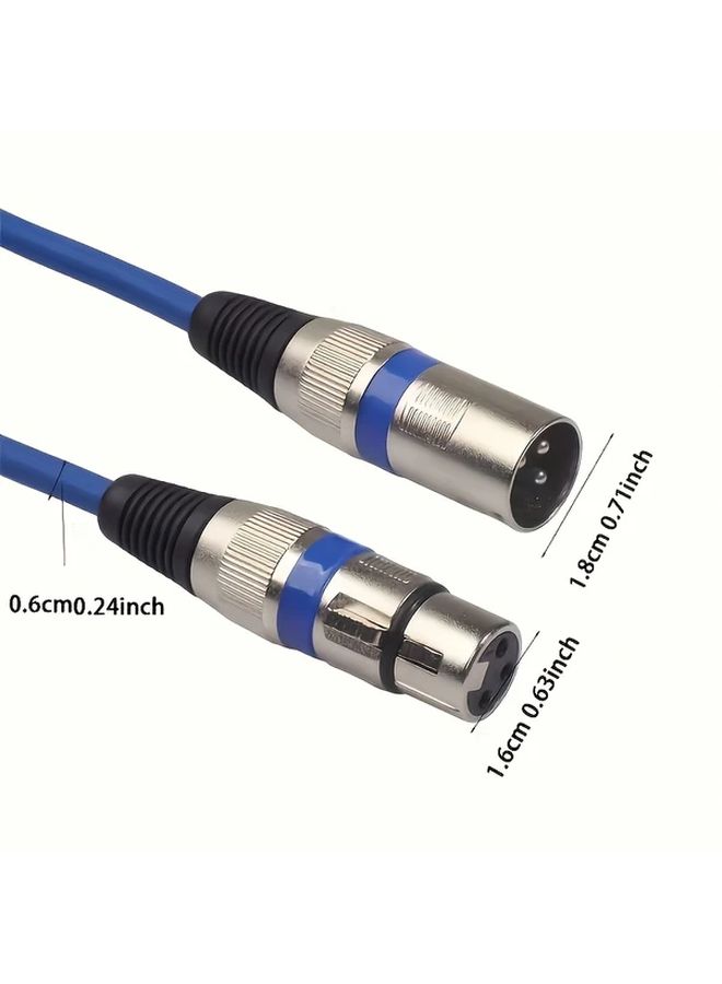 Studio Grade XLR Male To Female Microphone Cable 39 37 Inch Balanced Connector - Image 3