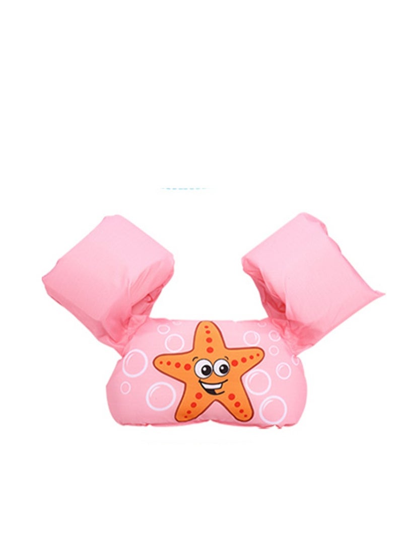 Loquat Swimming Arm Bands Float Vest Vest, Swim Training Jacket, Kids for Girls and Boys 2-6 Year Old to - Image 1